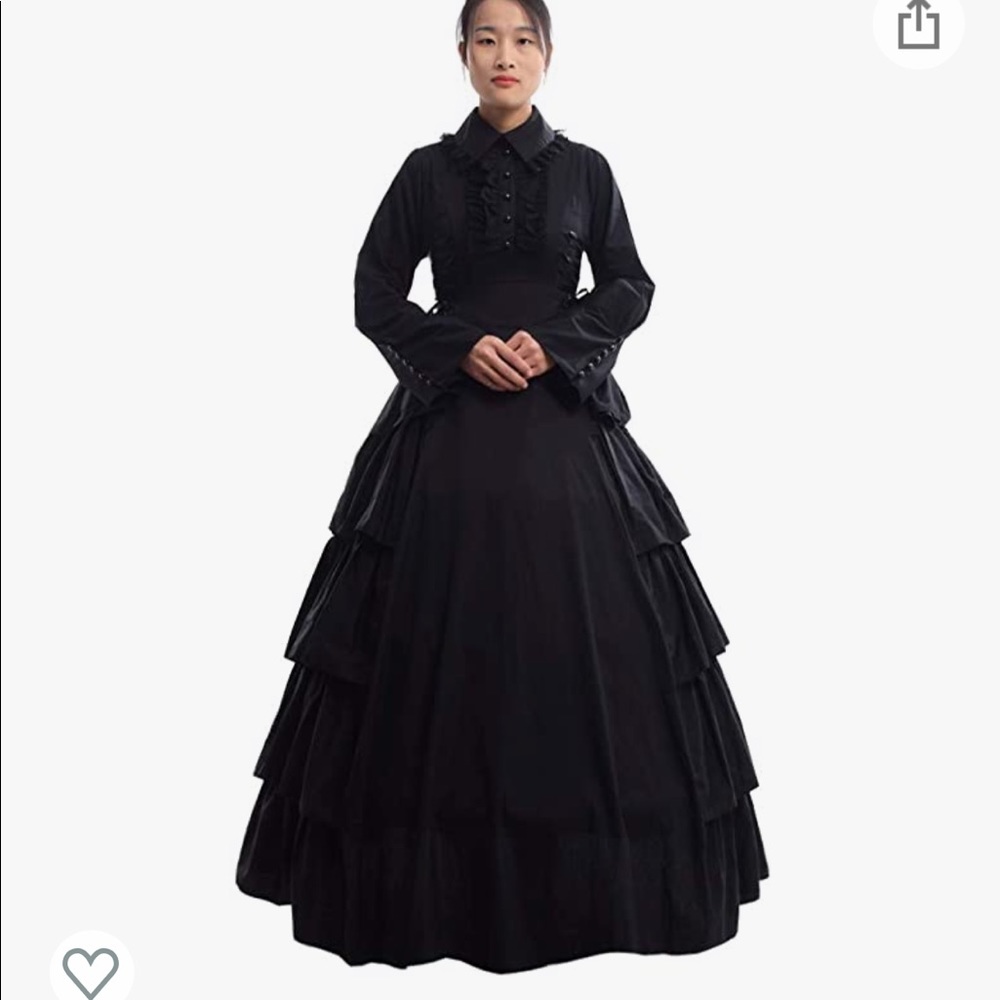 Black Victorian Dress